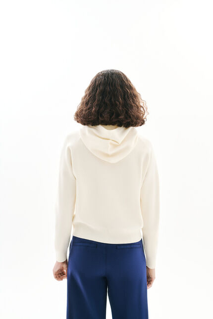 Gilet Monsina ecru femme