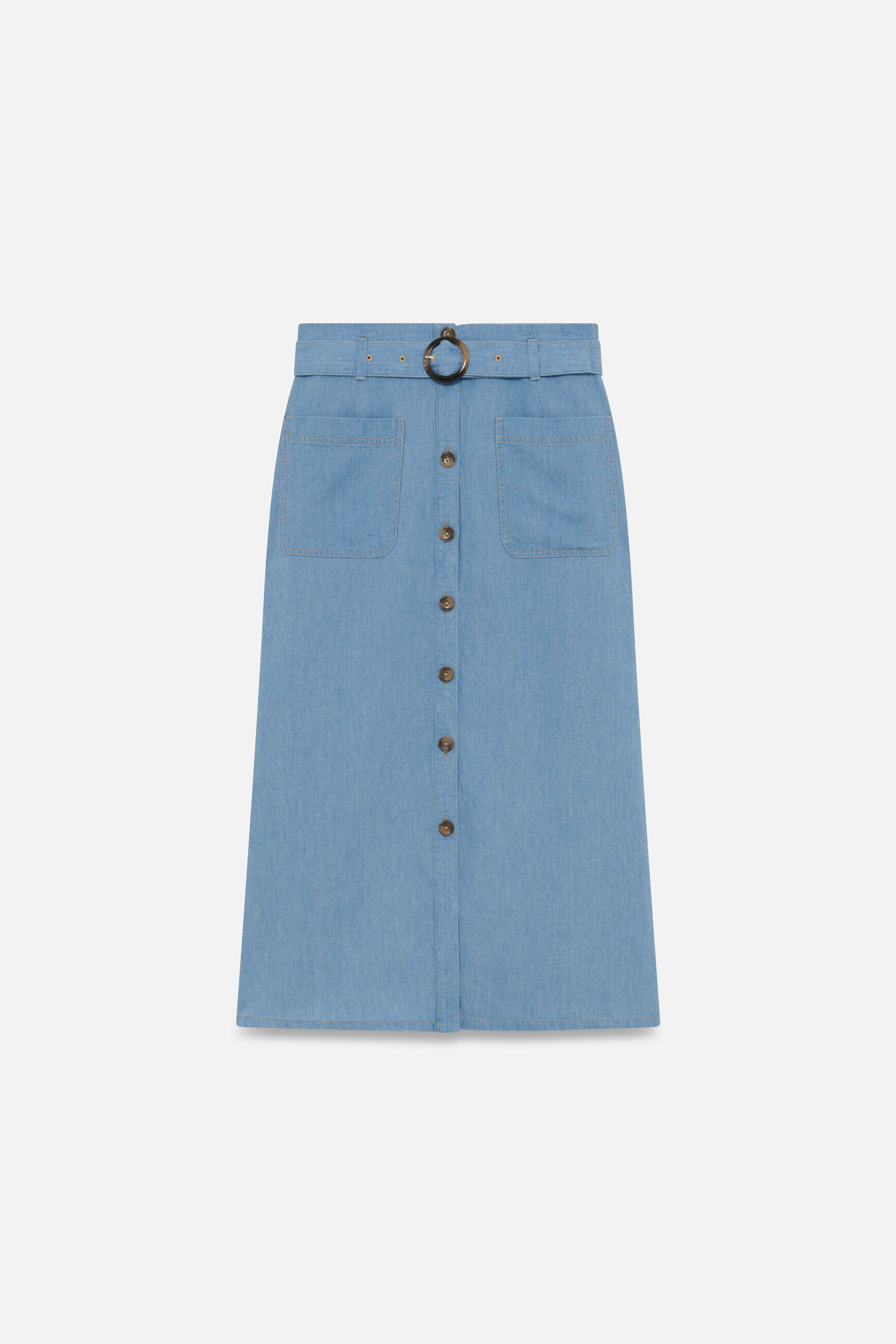 Jupe Jemy denim stone femme