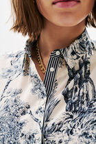 Cjess shirt navy blue woman