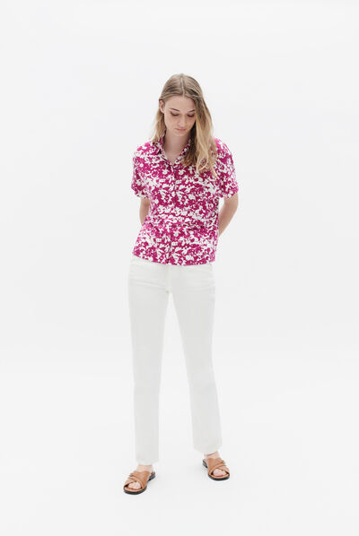 Tee-shirt isabella violet femme