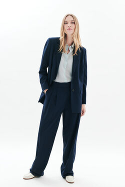 Hose Pliage marineblau damen