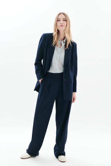 Hose Pliage marineblau damen