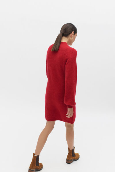 robe ava rouge femme