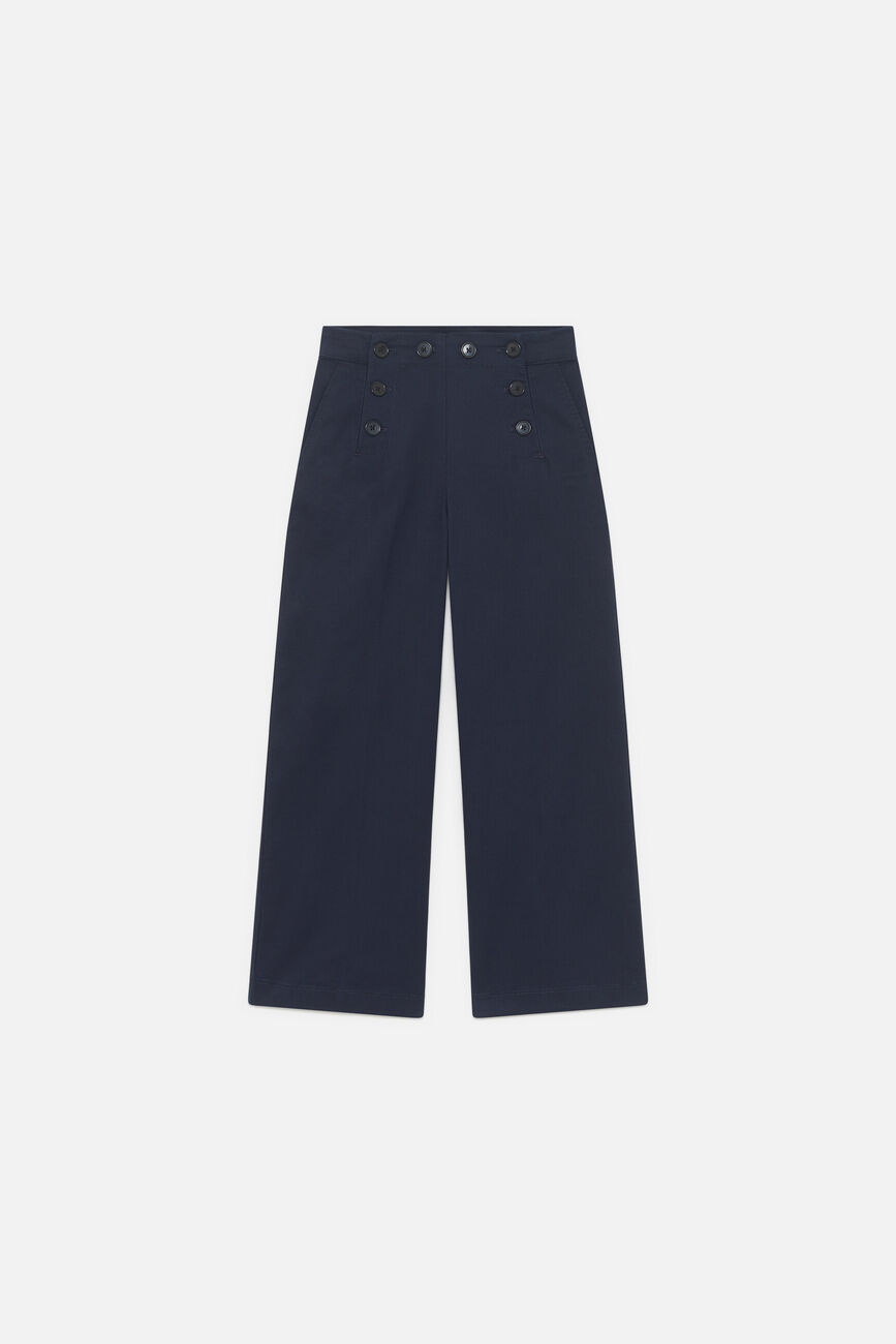 Paolino broek marineblauw vrouw