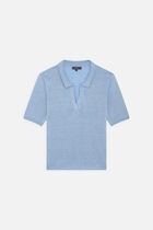 Sweater Mikalu blue-grey woman