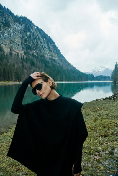 Manteau gmontana noir femme