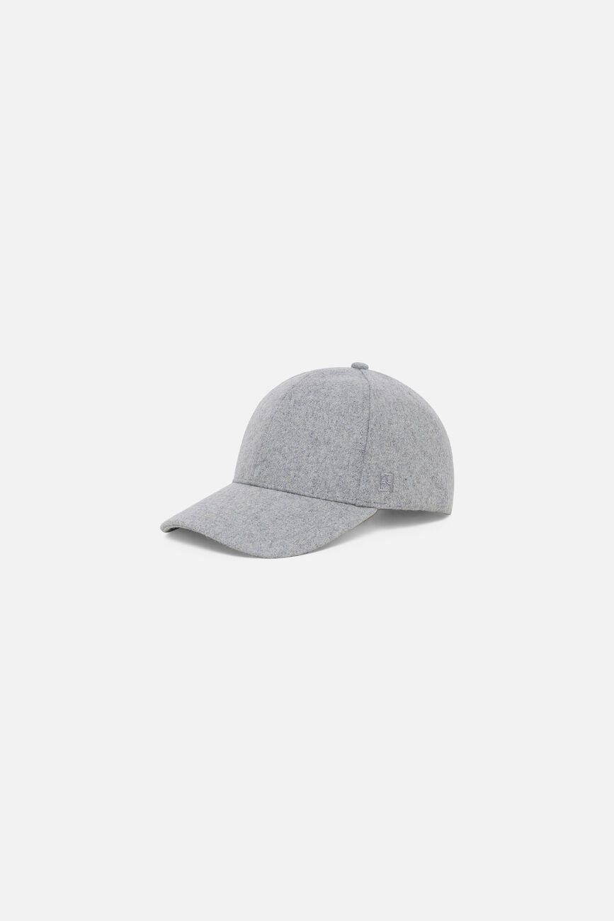 Casquette Boston gris clair femme