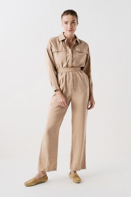 Combinaison carmin sable femme