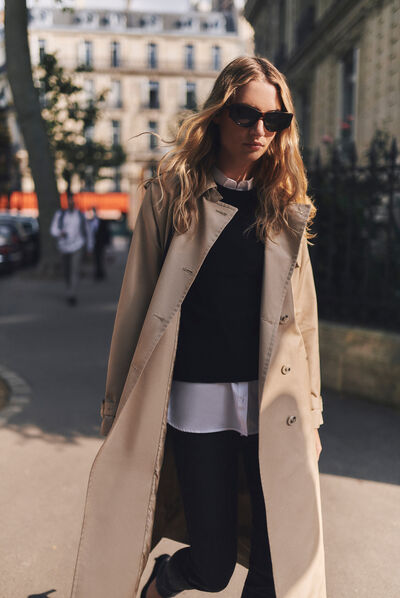 pull ilona noir femme