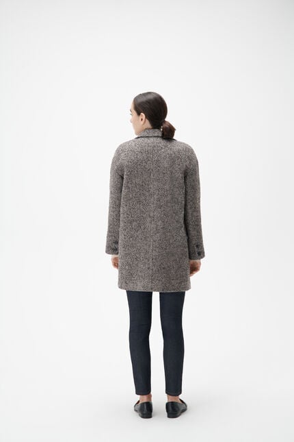 Gathieu coat taupe woman