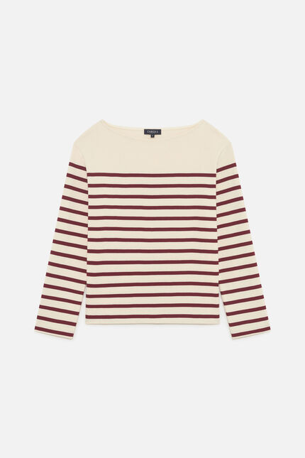 T-shirt Tcassandre bordeaux femme