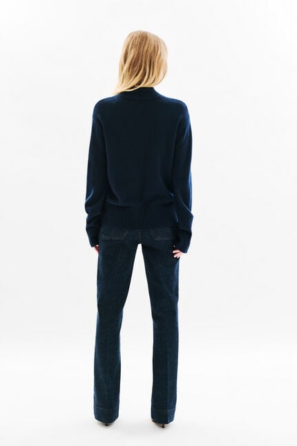 Mcamelia sweater navy blue woman