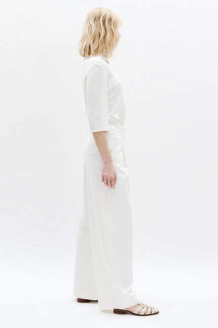 Pantalon Principo ecru femme