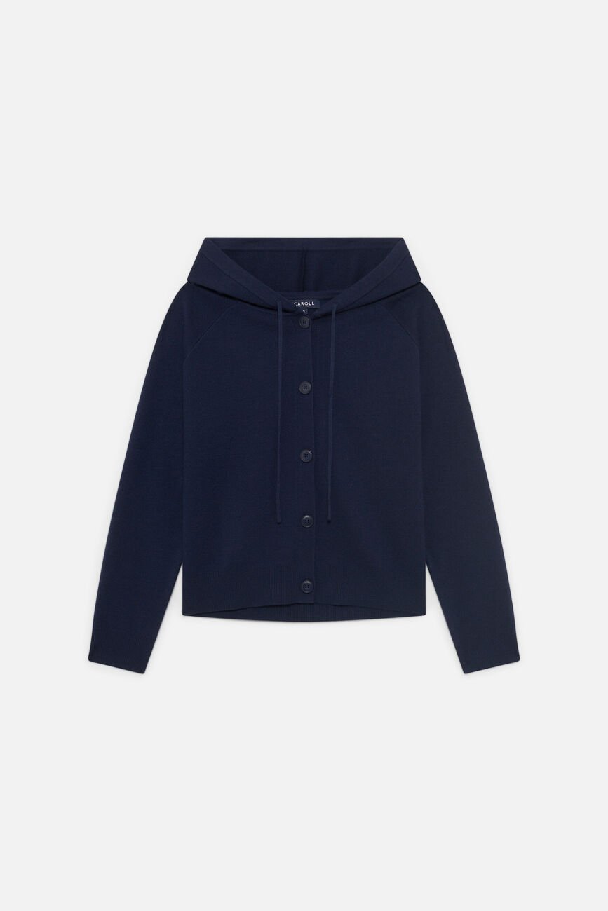 Gilet Monsina blu navy donna