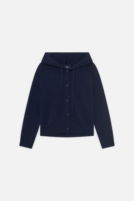 Gilet Monsina bleu marine femme