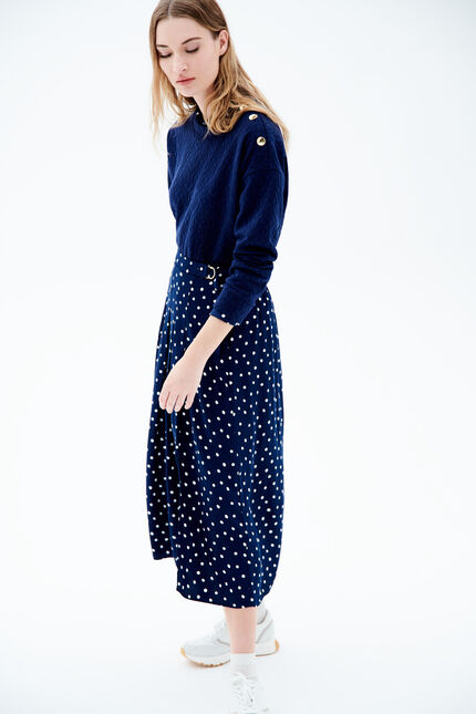 T-shirt tricy bleu marine femme