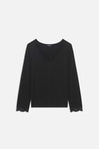 Thermo-douceur teve t-shirt black woman