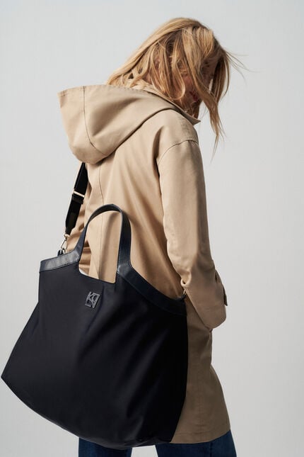 Sac sacha wk déperlant noir femme