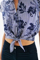 Clivio2 shirt sky blue woman