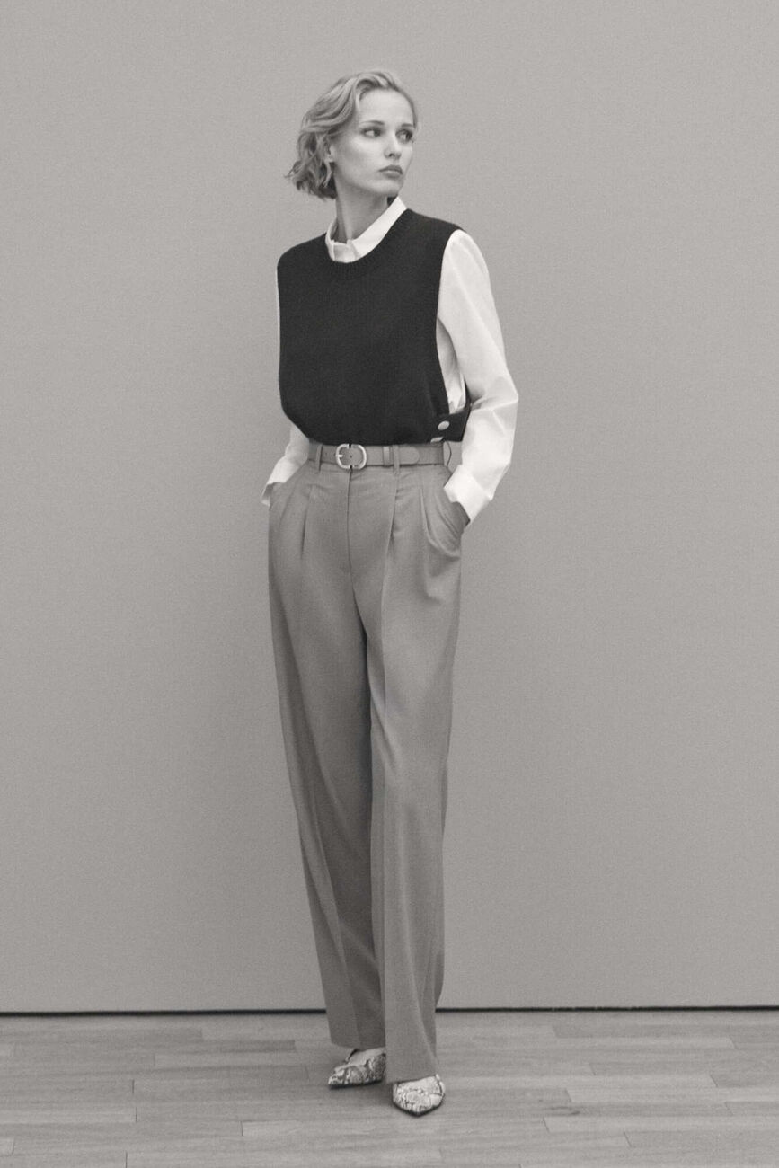 Pliage trousers taupe woman