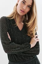 Tgala blouse silver grey woman