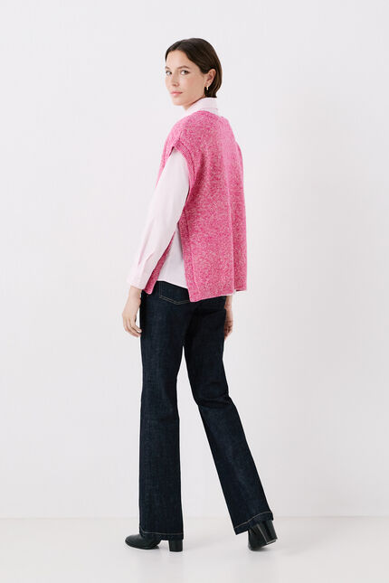 maglione mstan rosa donna