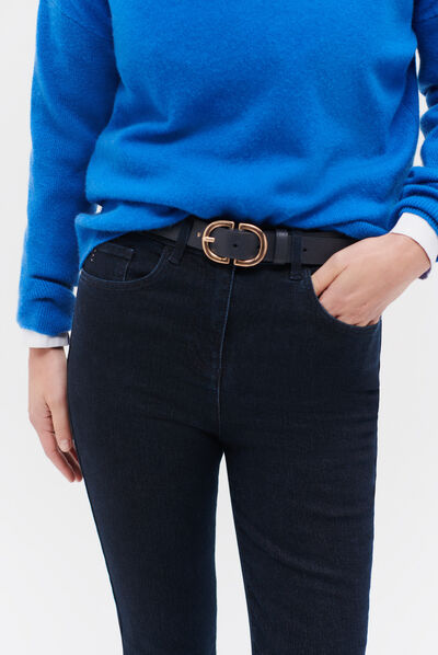 pantalon rayan denim double stone femme
