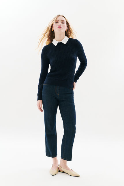 Maglione Mpatty blu navy donna