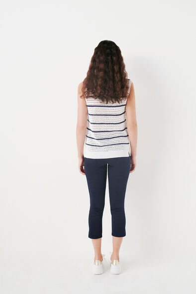 Pull mkaren blanc femme