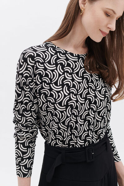Pull mateo noir femme