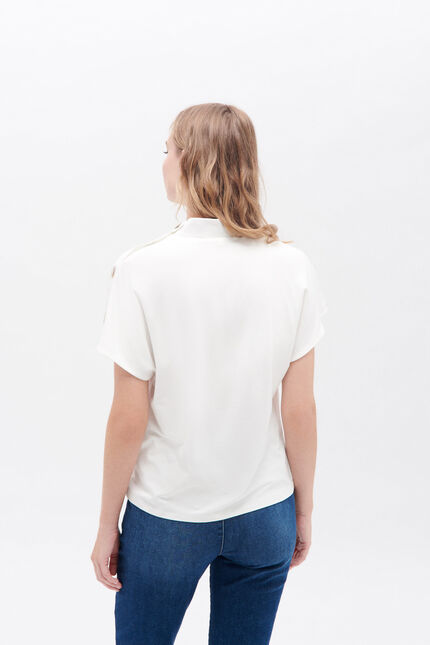 T-shirt telvira ivoire femme