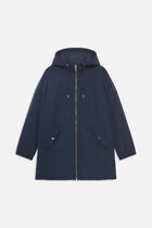grenouille parka navy blue woman