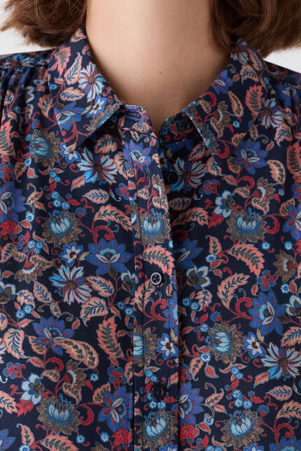 samby2 shirt royal blue woman