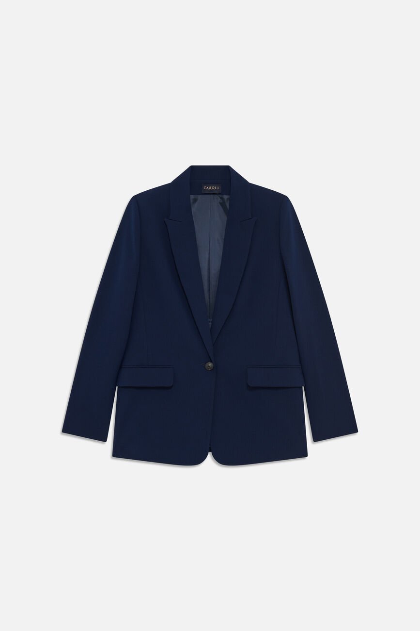 Veste Vermeille bleu marine femme