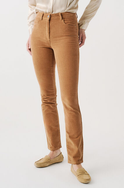 Pantalón pchicagov camel mujer