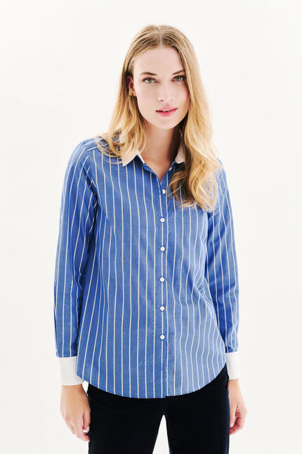 Chemise Cbrendon2 bleu roi femme