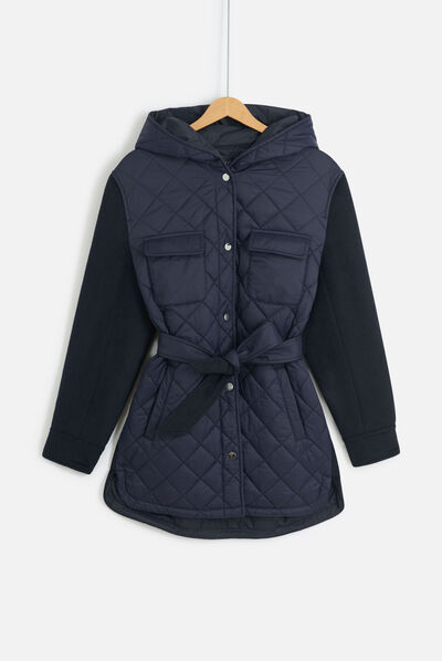manteau maxine bleu marine femme