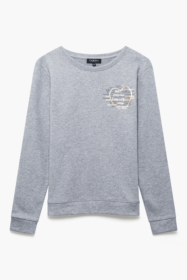 Sweat Ines gris femme