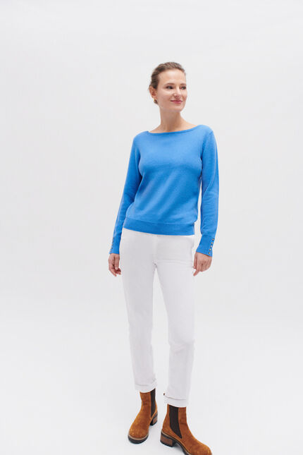 Broek Adelmo wit vrouw