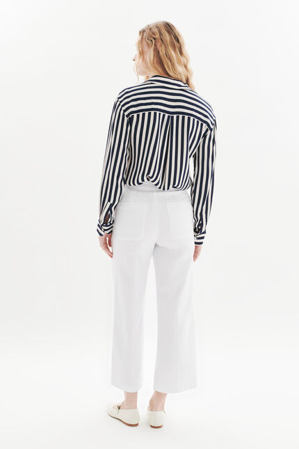 Hose Paolino weiss damen