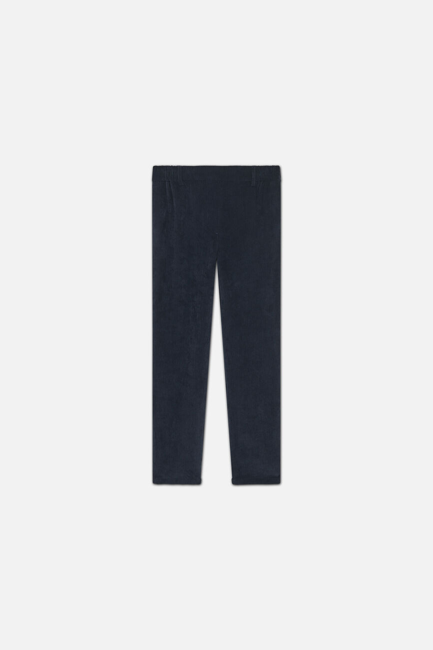 Pnoora trousers navy blue woman
