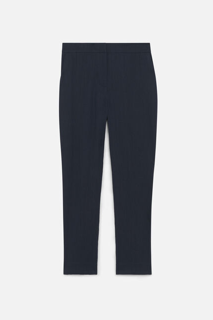 Pantalon pallan bleu marine femme