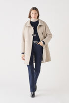 Gramont coat beige woman