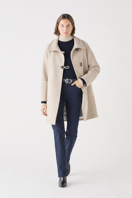 Manteau Gramont beige femme