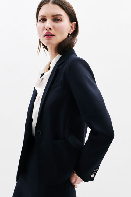 Veste Vauroca bleu marine femme