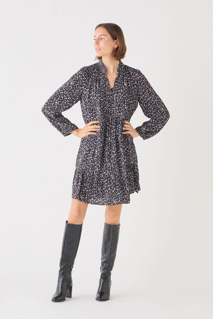 Robe Rpatricia noir femme