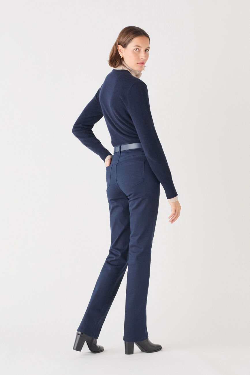 Prayanoc trousers navy blue woman