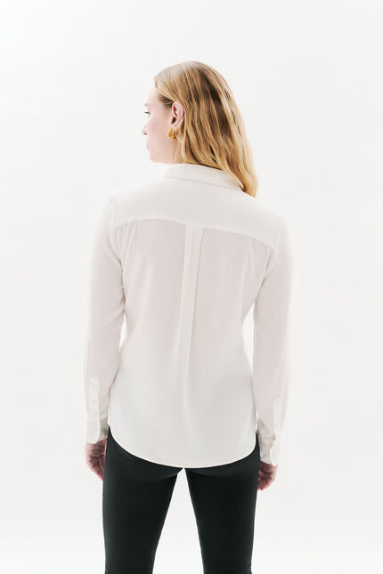 Blouse Carlota ecru femme