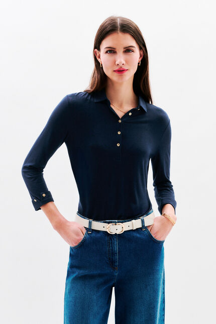 T-Shirt Tnina marineblau damen