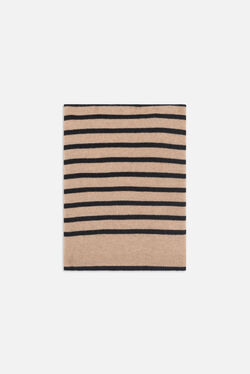 Sciarpa Moelya 100% cashmere sabbia donna